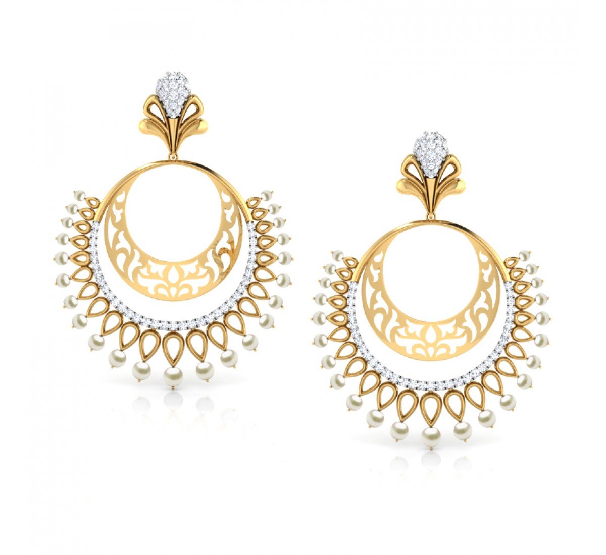 Amaranth Diamond Earrings