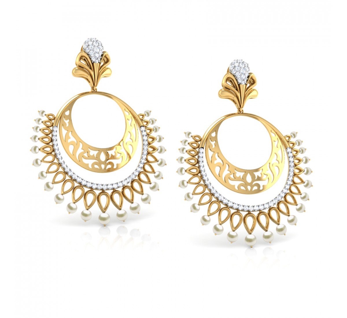 Amaranth Diamond Earrings