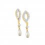Carnival Pearl Diamond Earrings