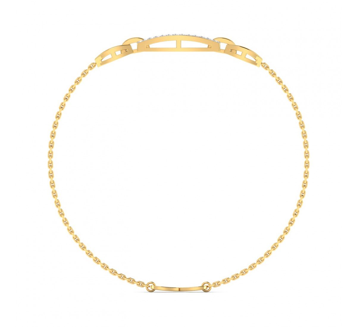 Twirl Diamond Bracelet