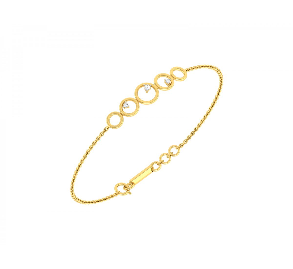 Intertwine Diamond Bracelet