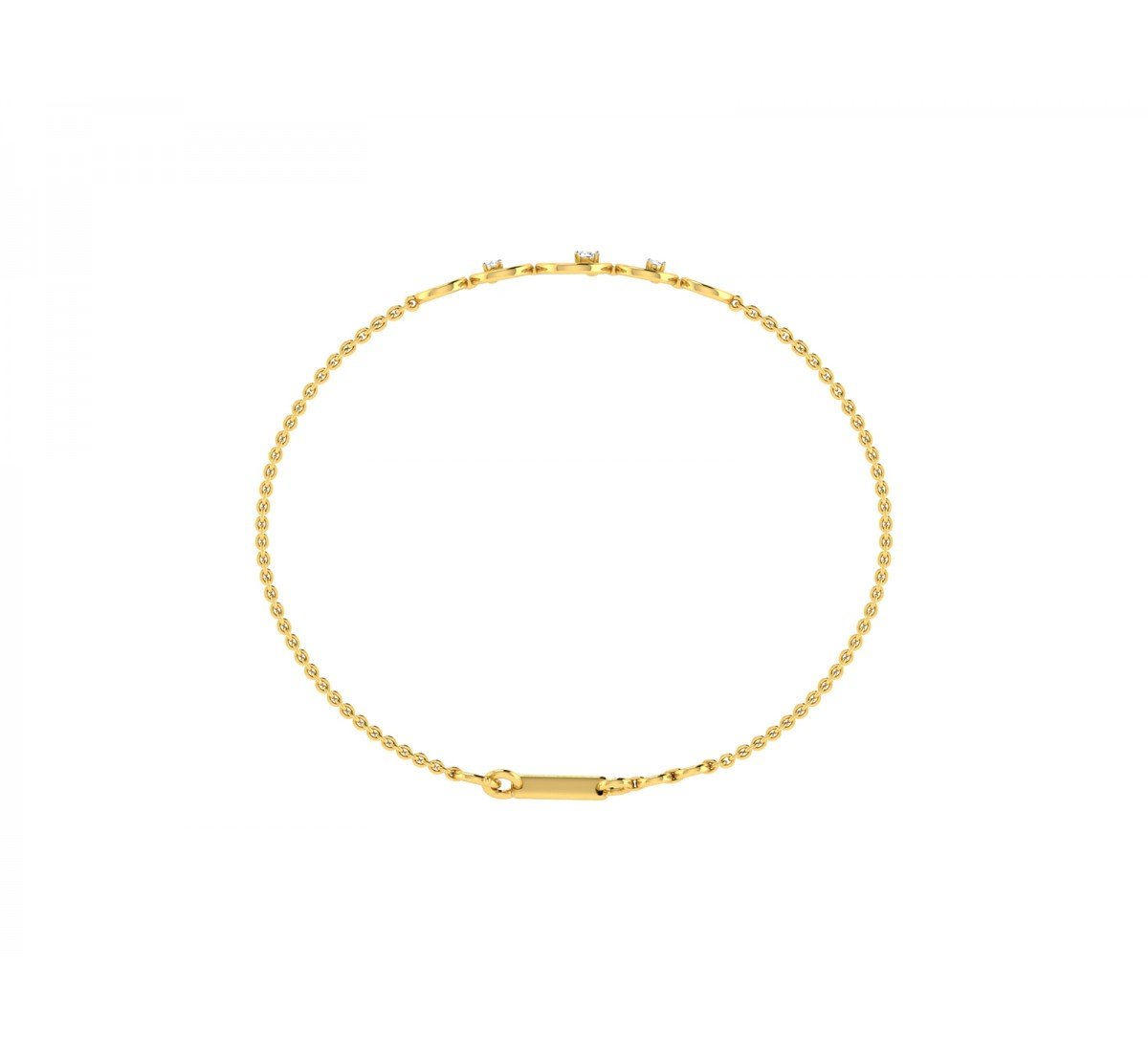 Intertwine Diamond Bracelet