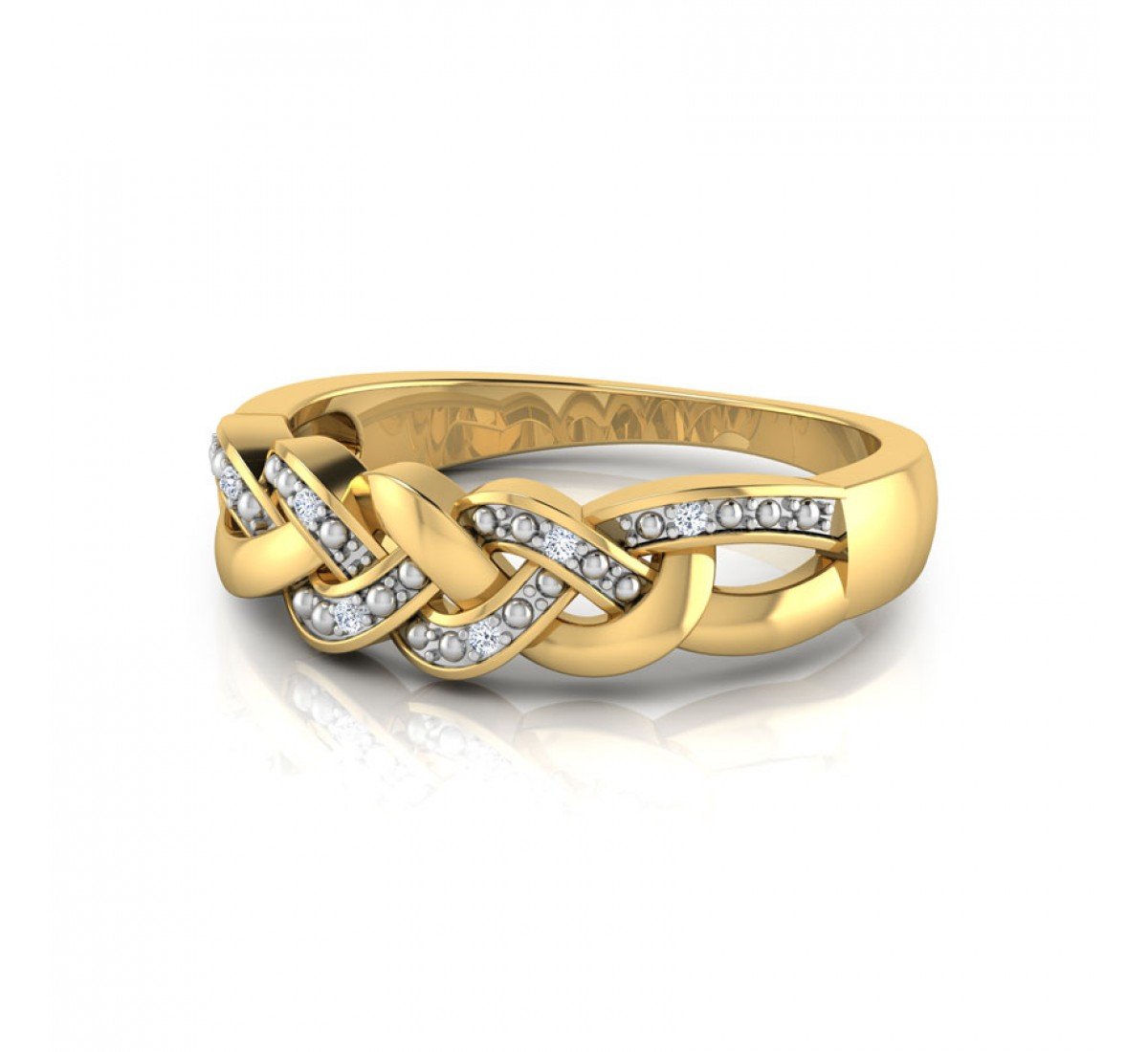 Intertwined Symphony Diamond Band