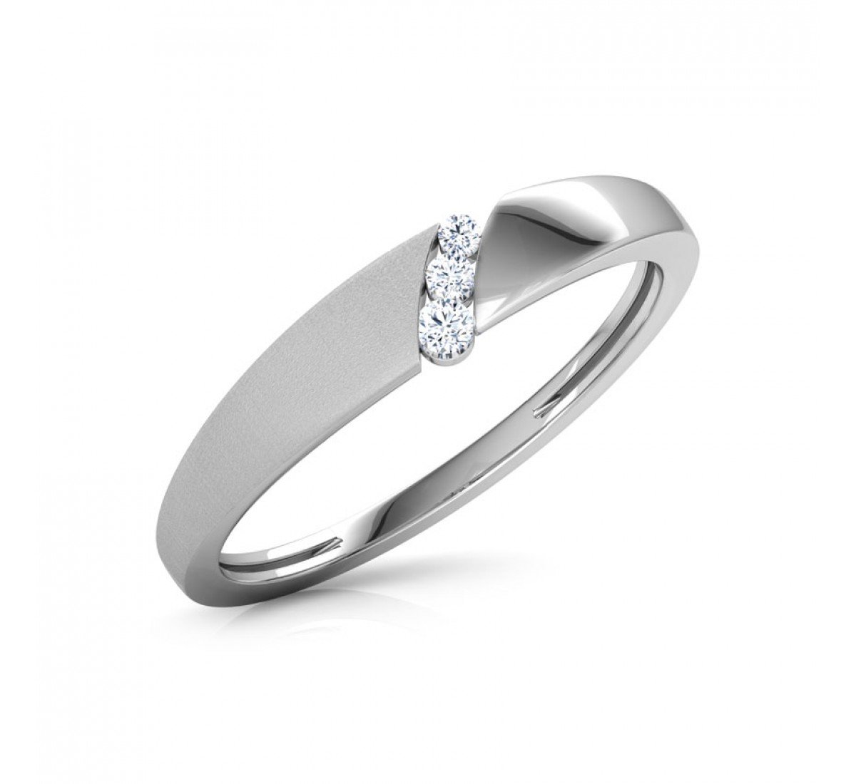 Serenity Spiral Diamond Band