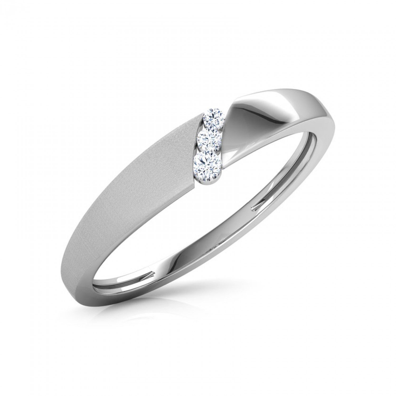 Serenity Spiral Diamond Band