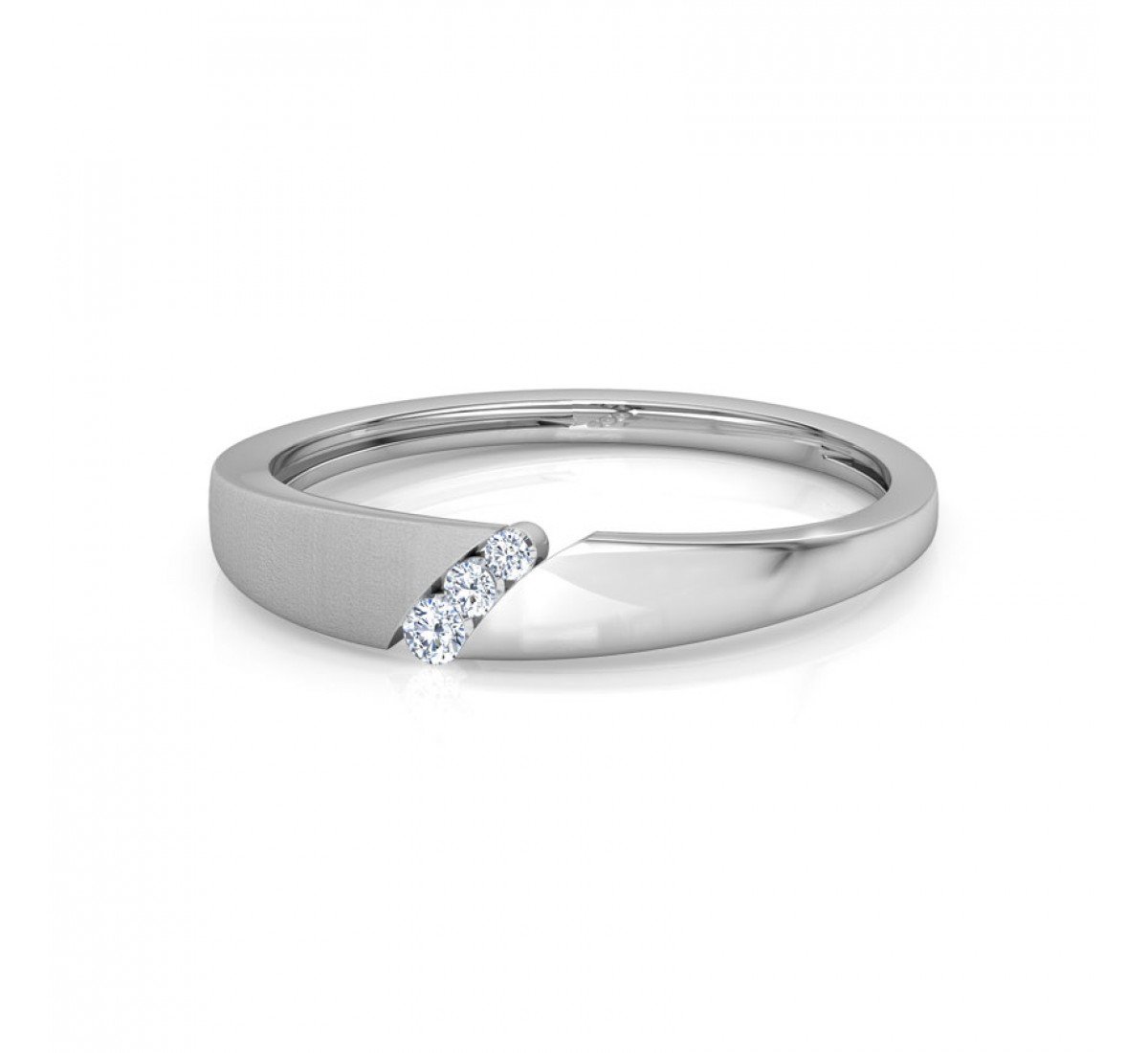 Serenity Spiral Diamond Band
