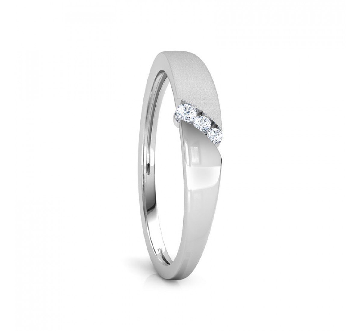 Serenity Spiral Diamond Band