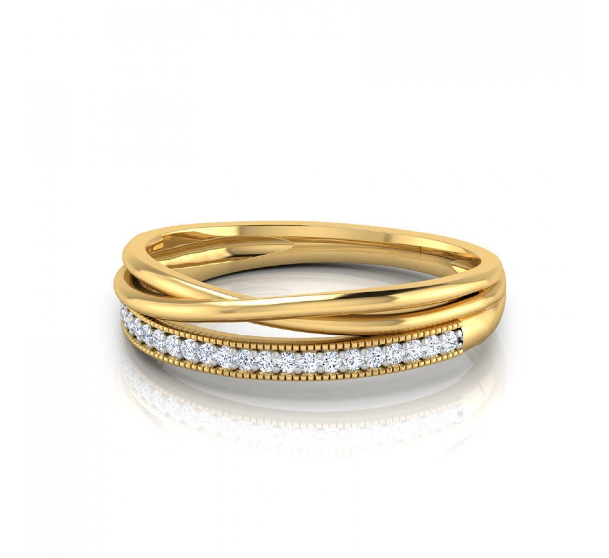 Luxe Lacework Diamond Band