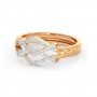Eloise Lustrous Halo Diamond Band