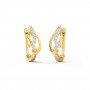 Amaya Diamond Hoop Earrings