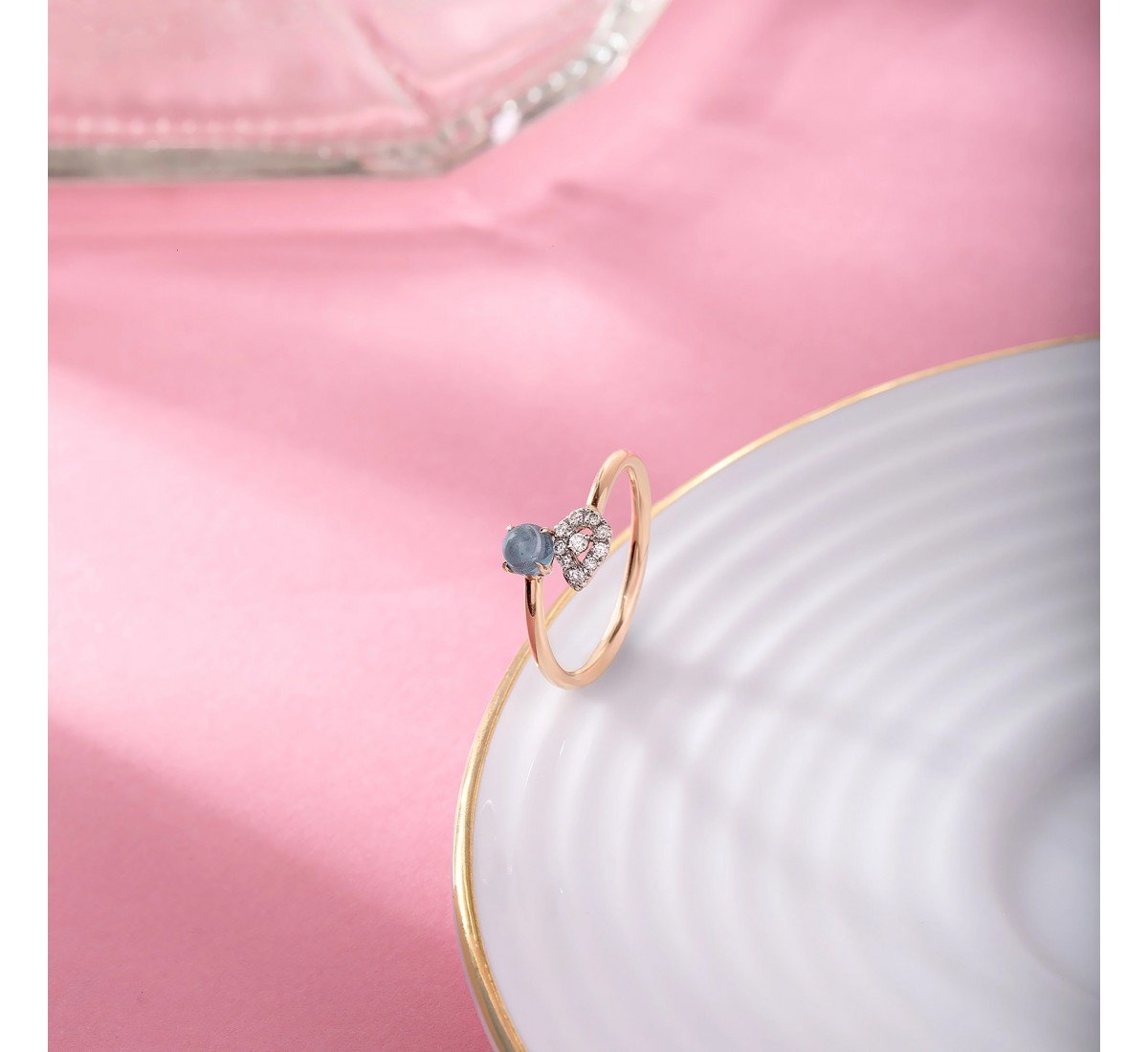 Urmi Blue Topaz Birthstone Dia