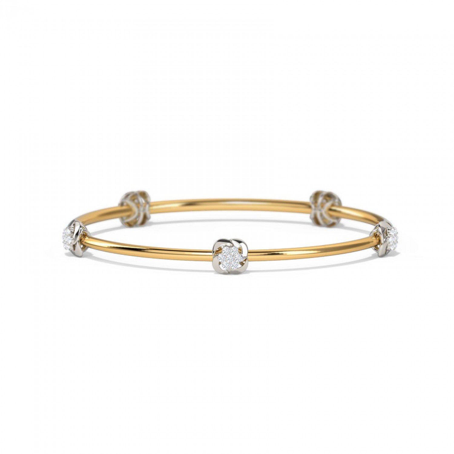 Gracious Diamond Bangle