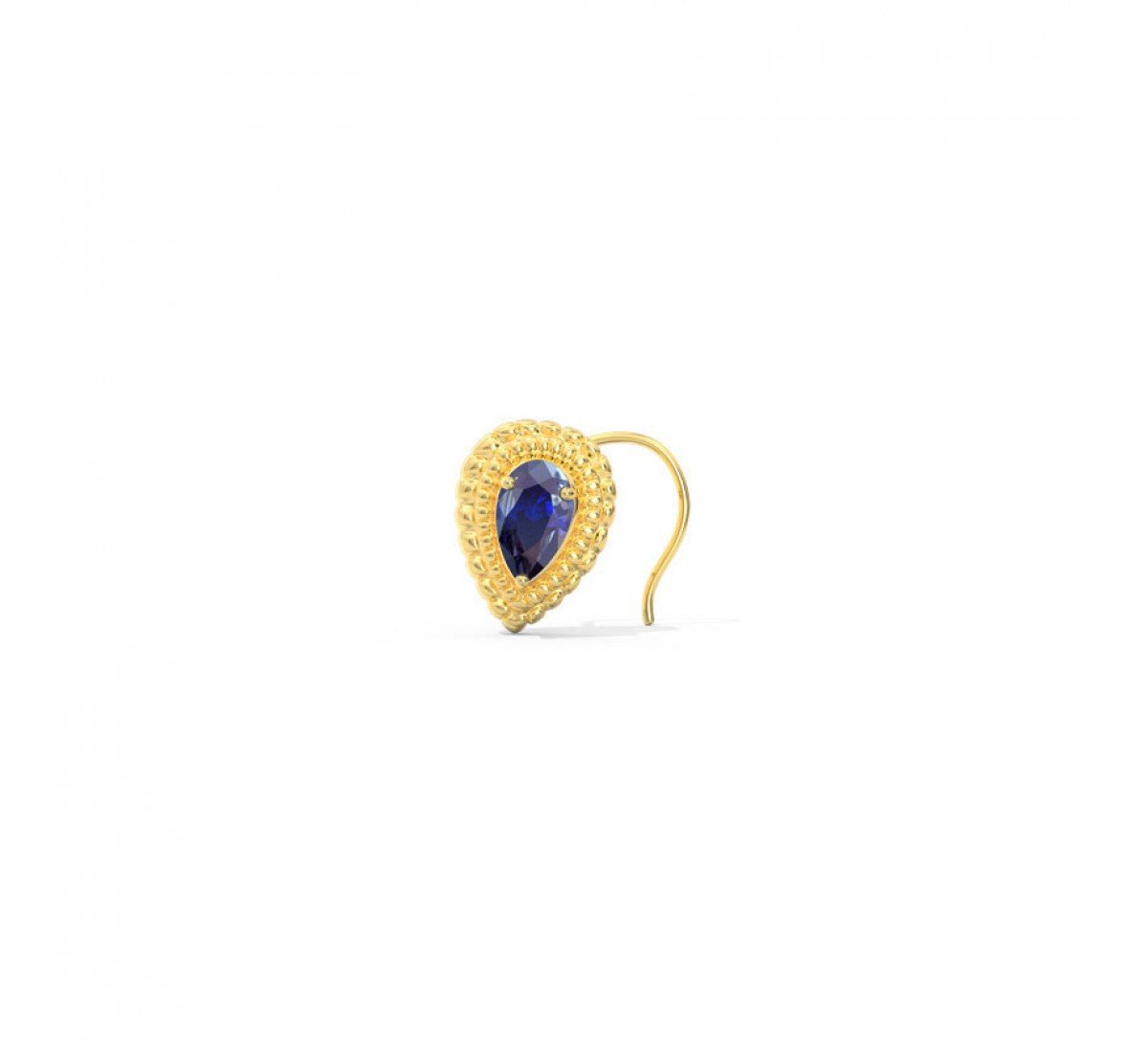 Azalea Gemstone Nose Pin