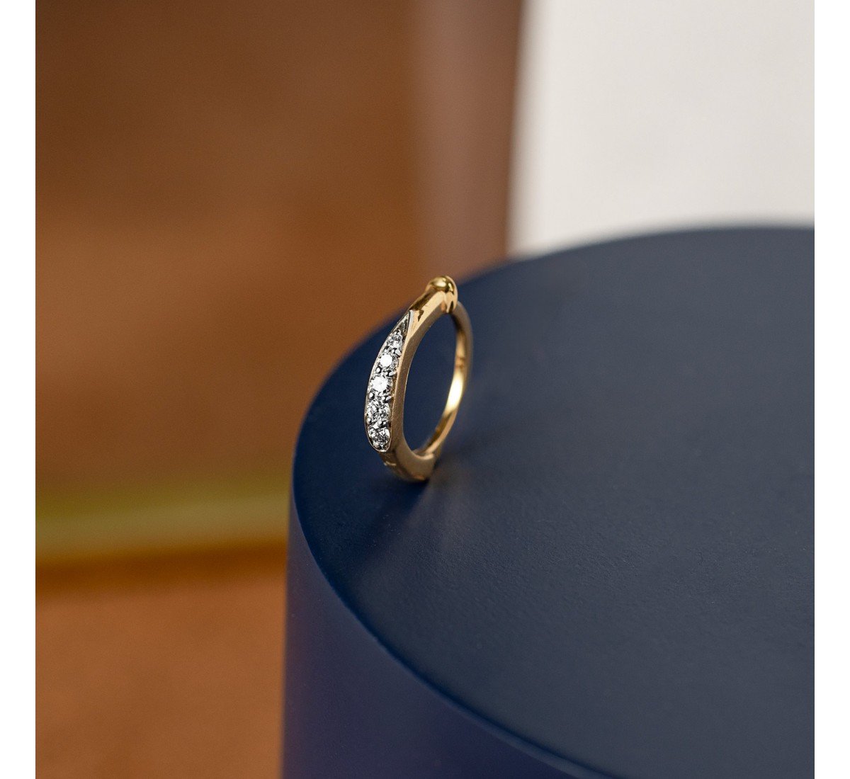 Laurel Diamond Nose Ring