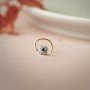 Mirage Bloom Gemstone Nose Pin