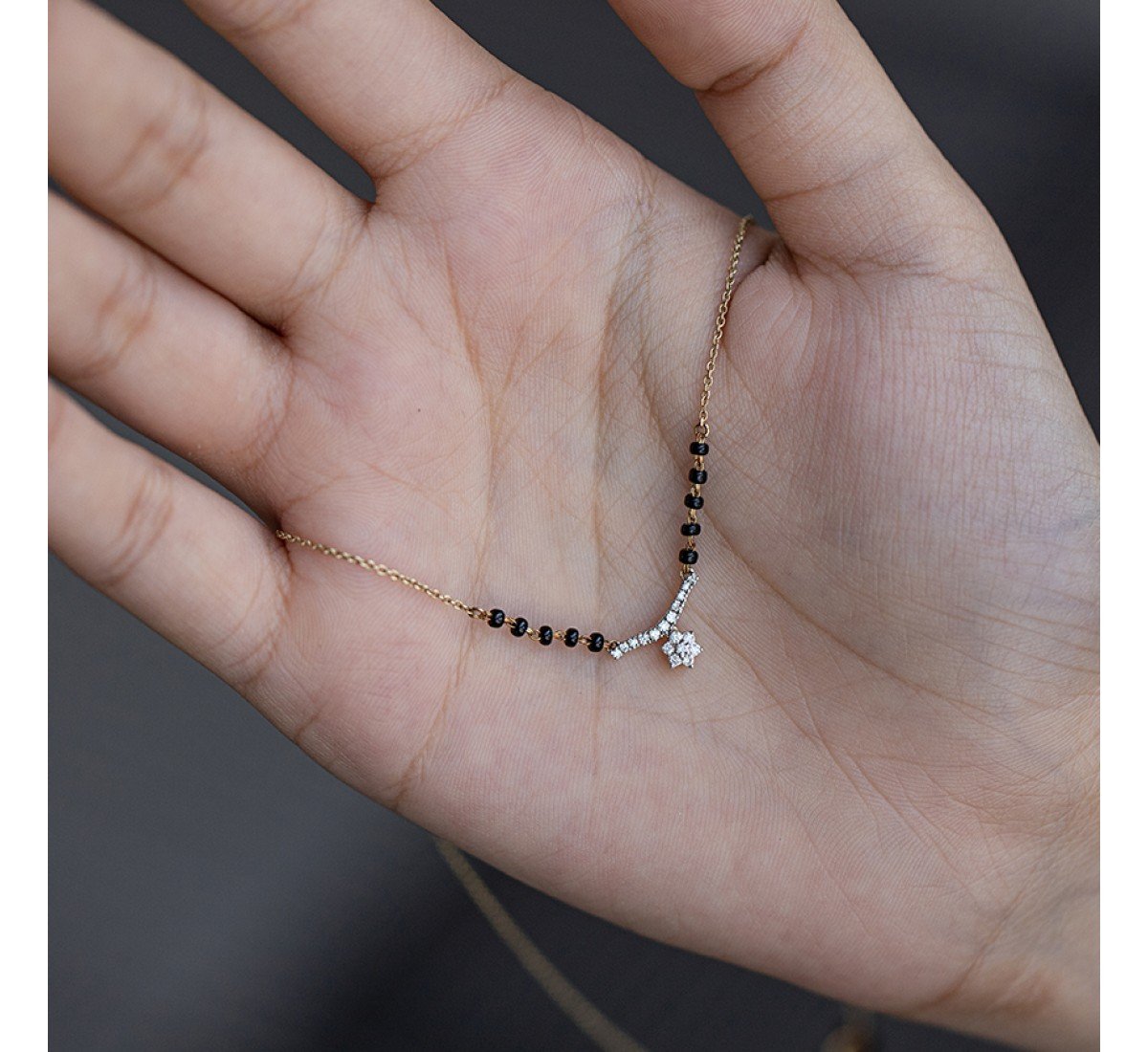 Aether Diamond Mangalsutra