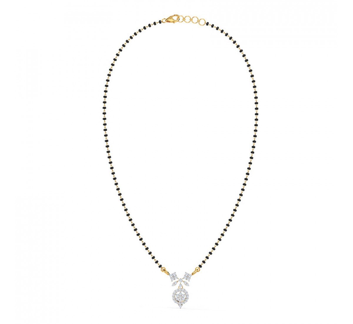 Flare Diamond Mangalsutra