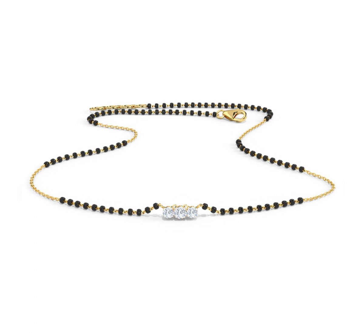 Jewel Solitaire Mangalsutra