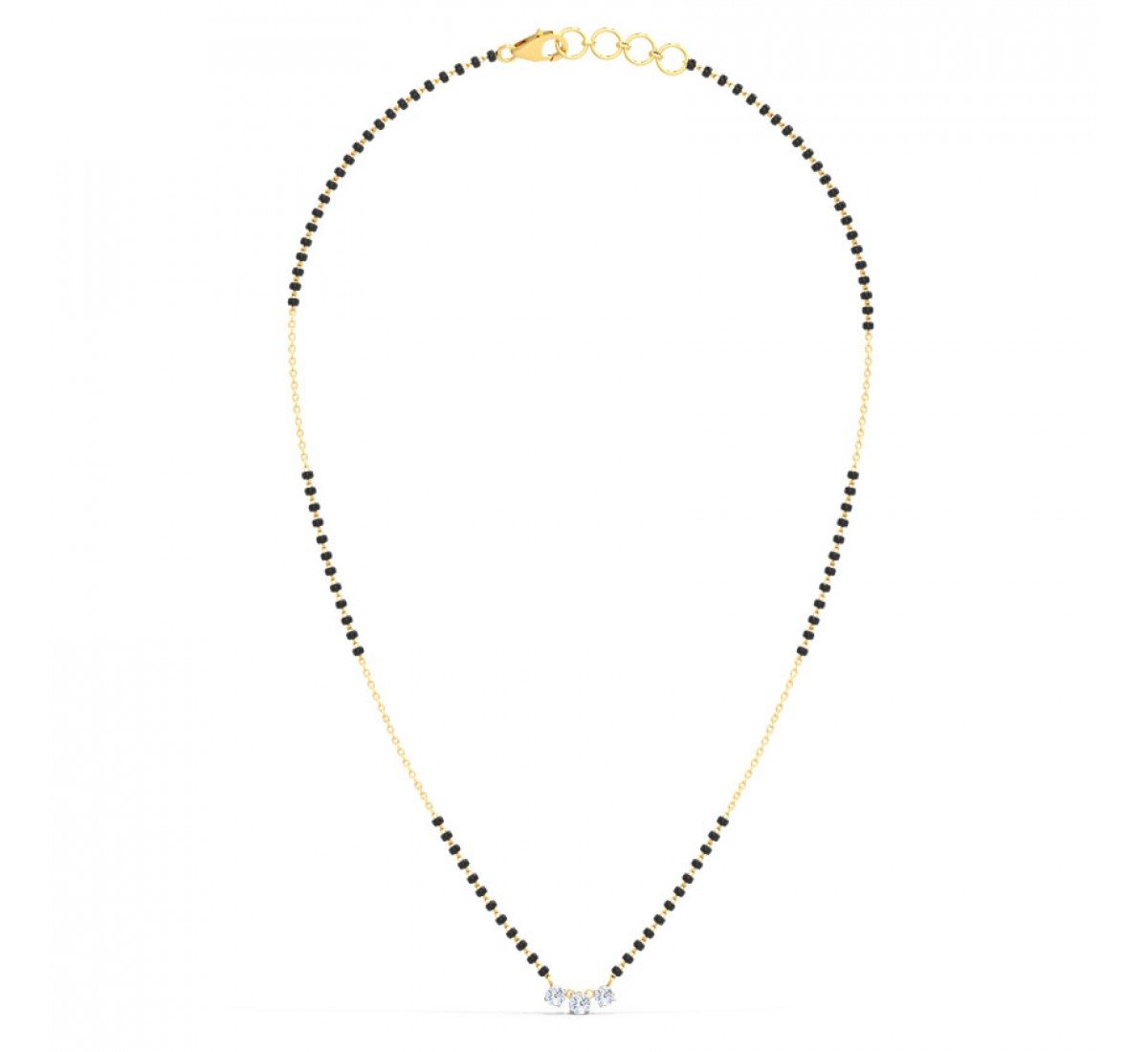 Jewel Solitaire Mangalsutra