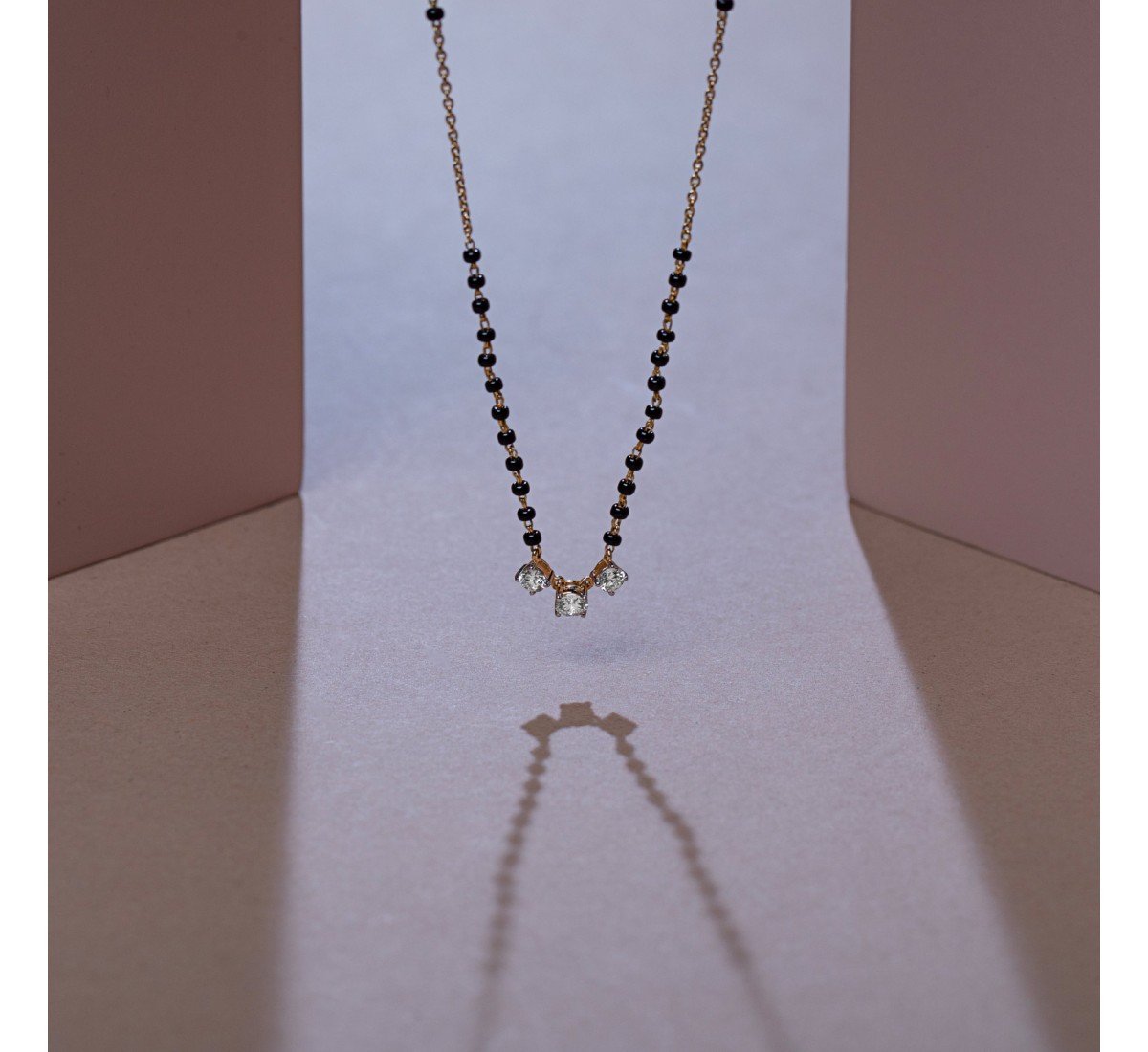 Jewel Solitaire Mangalsutra