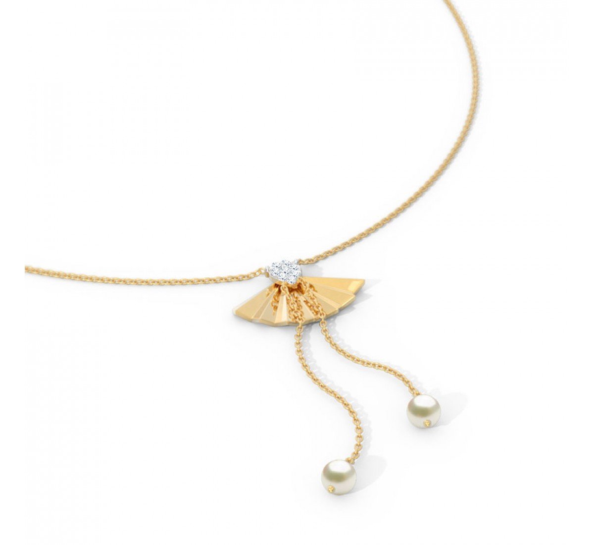 Quora Crown Pearl Necklace