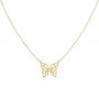 Virtue Butterfly Gold Necklace
