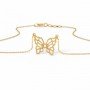 Virtue Butterfly Gold Necklace