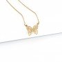 Virtue Butterfly Gold Necklace
