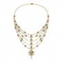 Fiesta Intricate Pearl Necklace