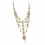 Fiesta Intricate Pearl Necklace