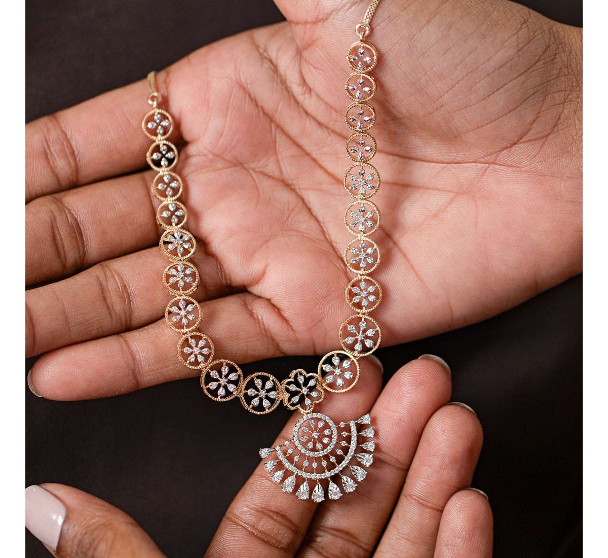 Taciturn Diamond Necklace