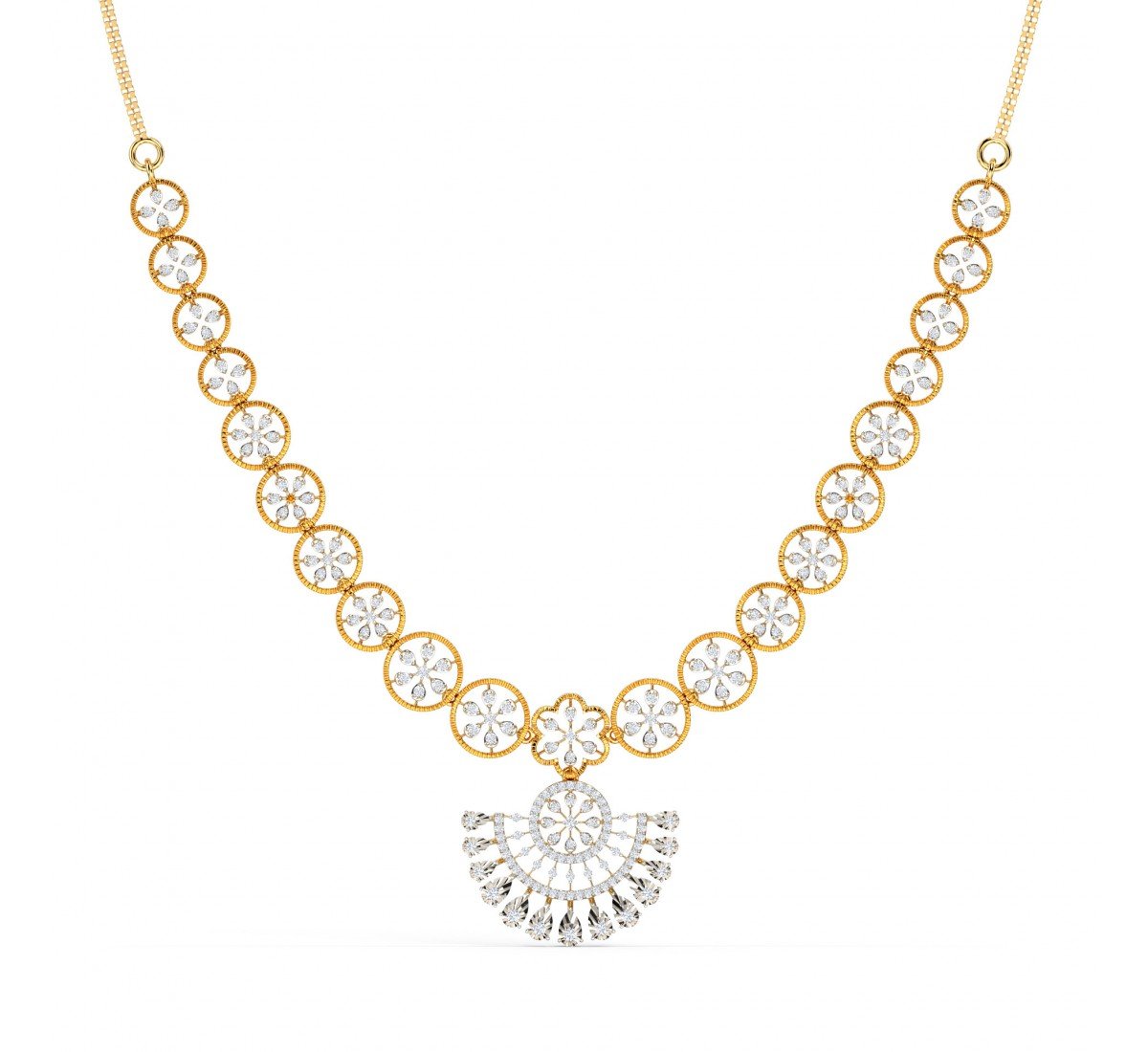 Taciturn Diamond Necklace