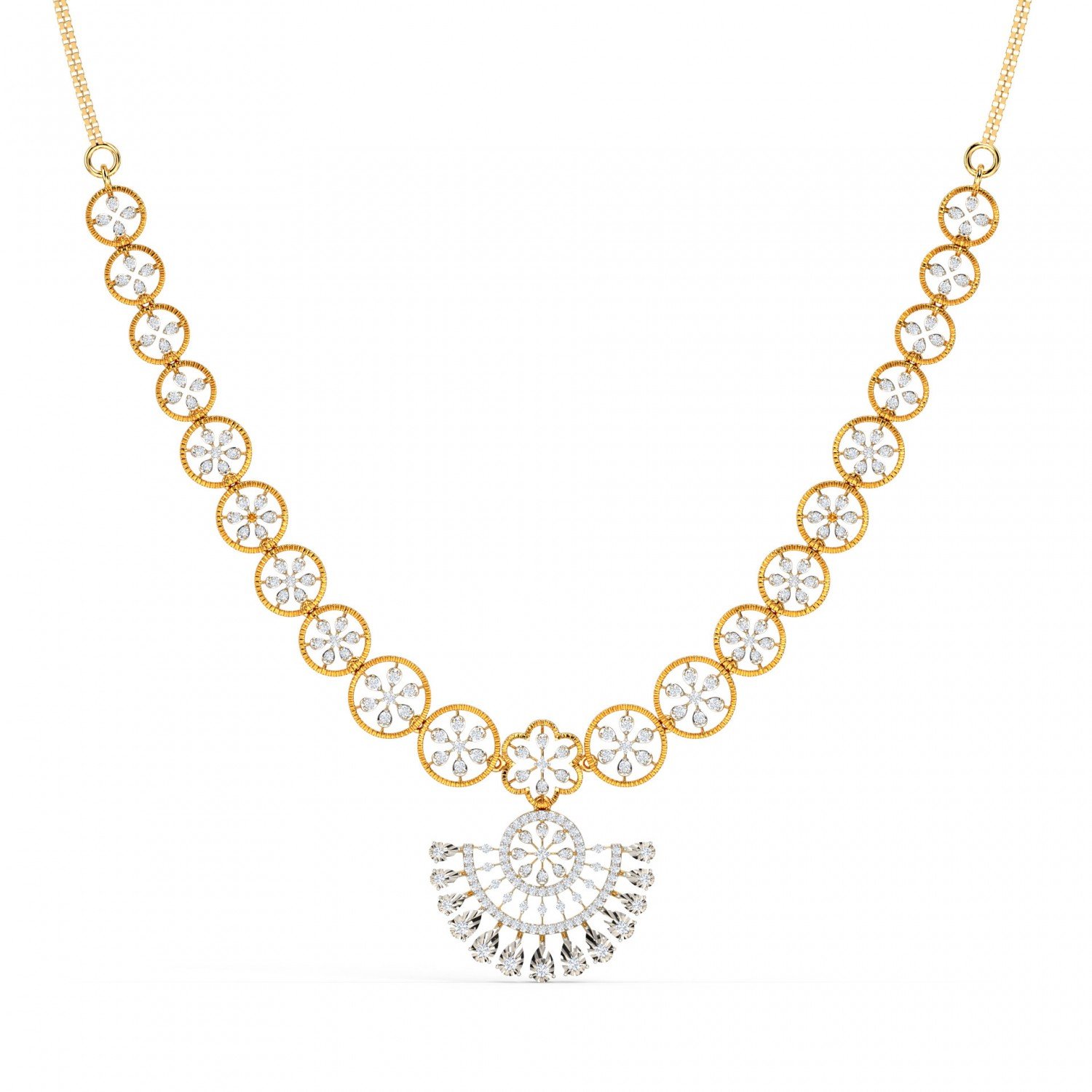 Taciturn Diamond Necklace
