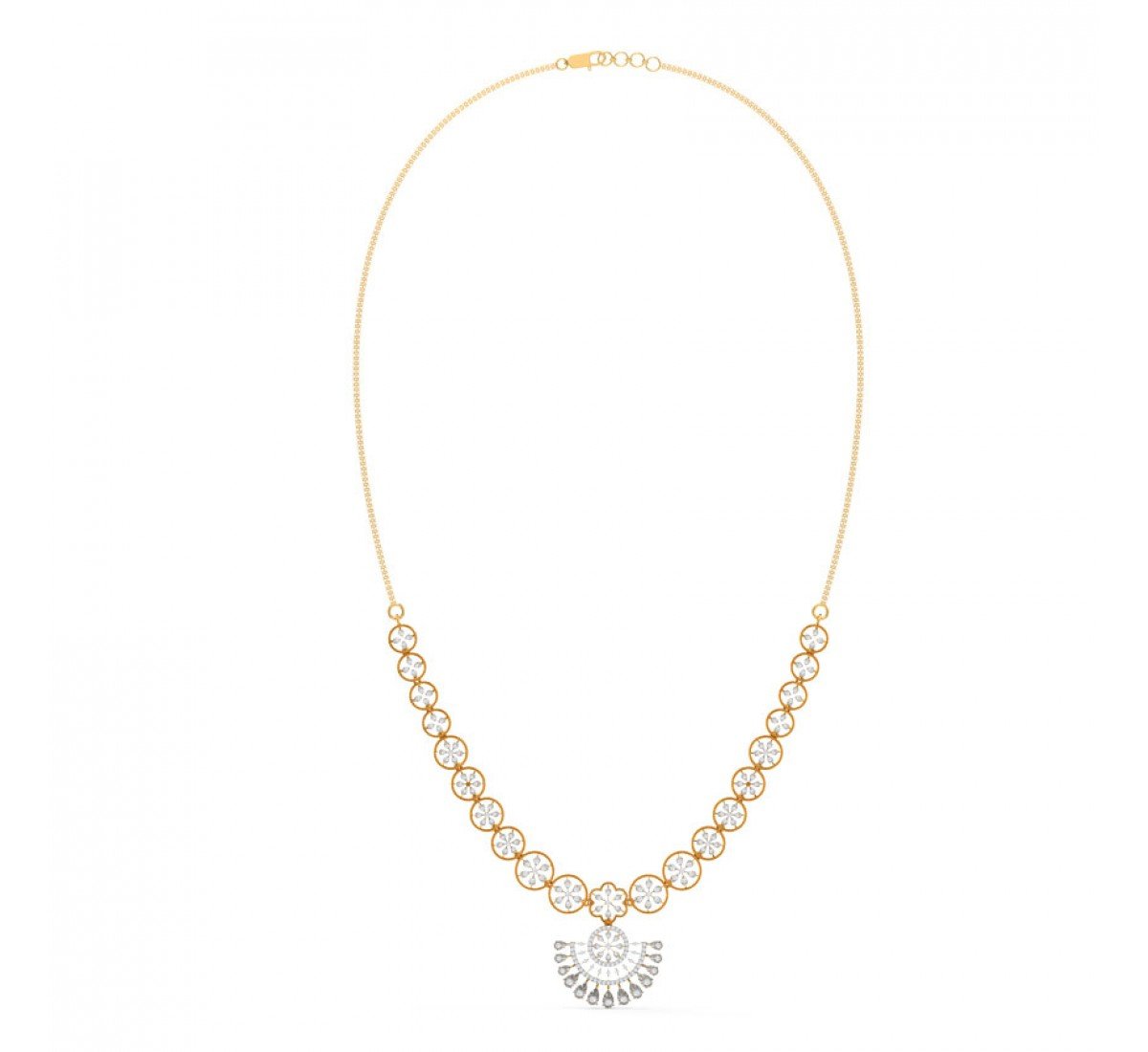 Taciturn Diamond Necklace