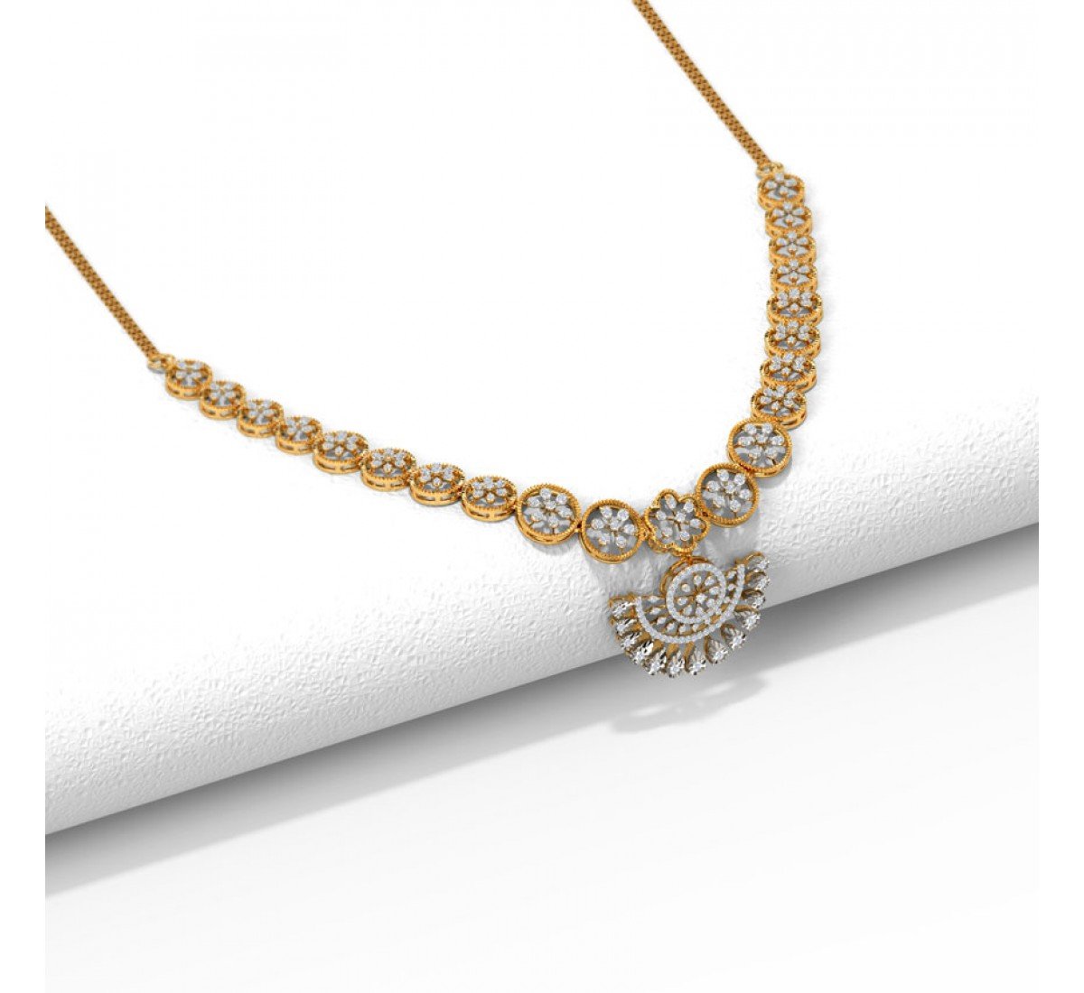 Taciturn Diamond Necklace