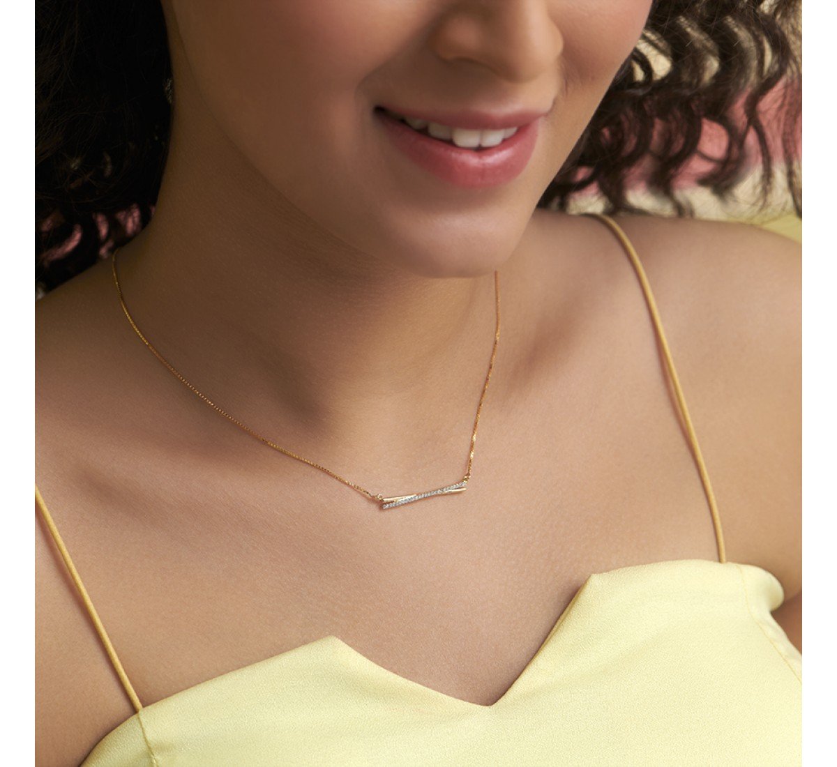 Lugubrious Diamond Necklace