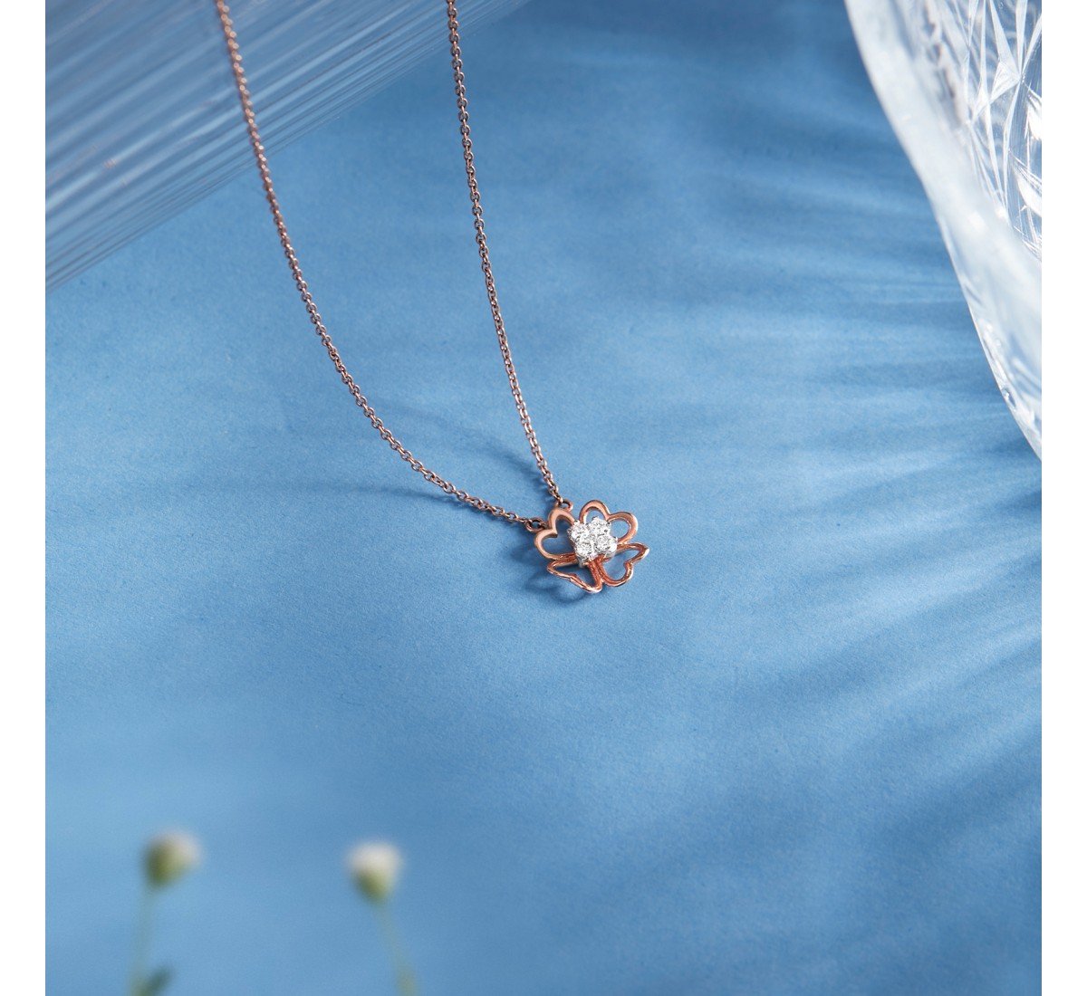Arbor Clover Diamond Necklace