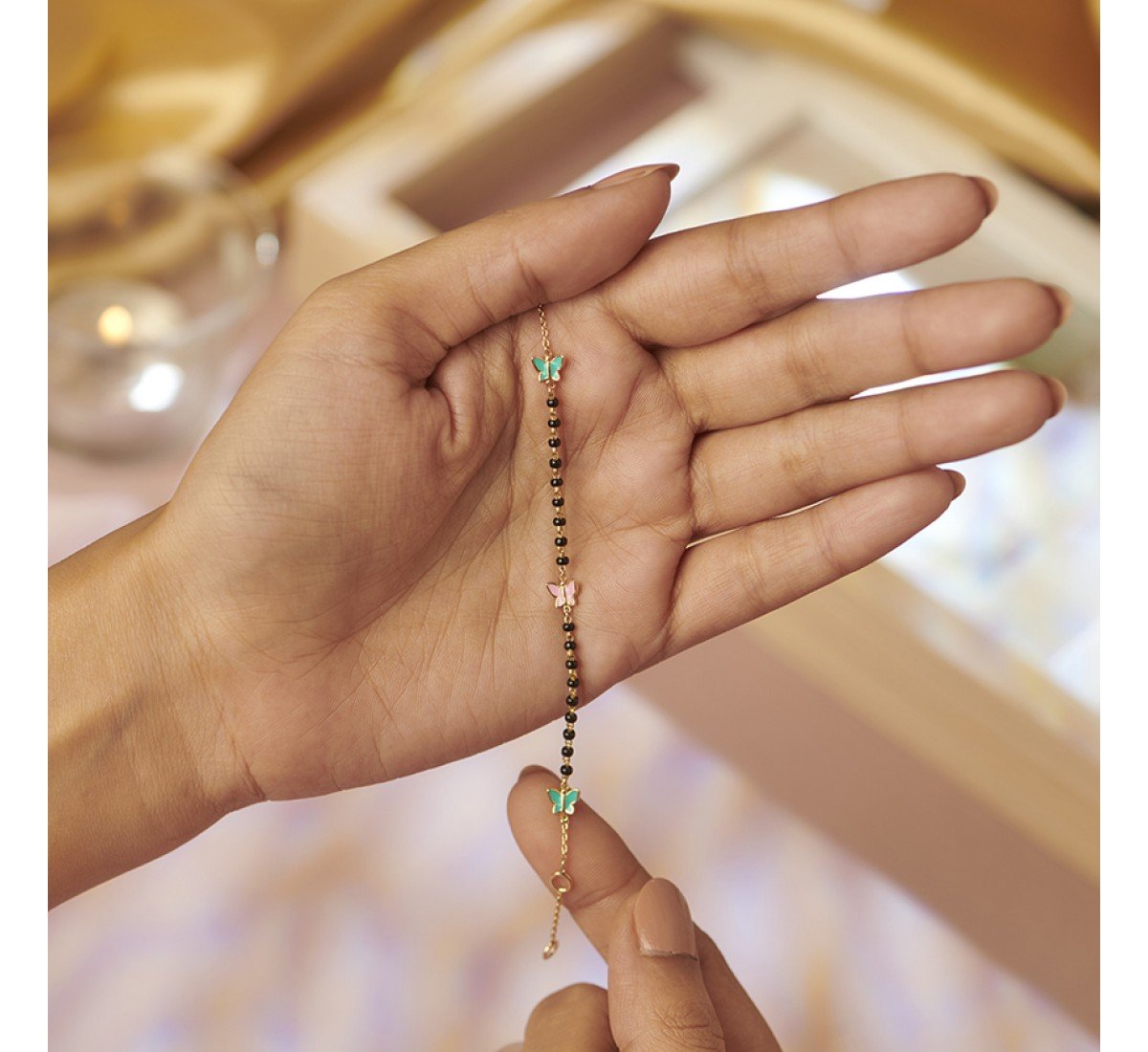 Baby Nazaria Butterfly Gold Bracelet