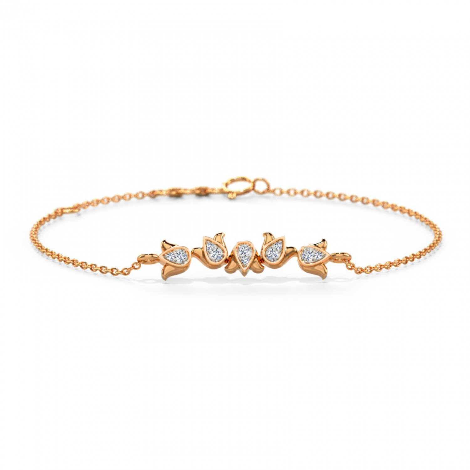 Nadir Tulip Diamond Bracelet