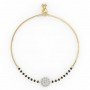 Emelia Diamond Mangalsutra Bracelet