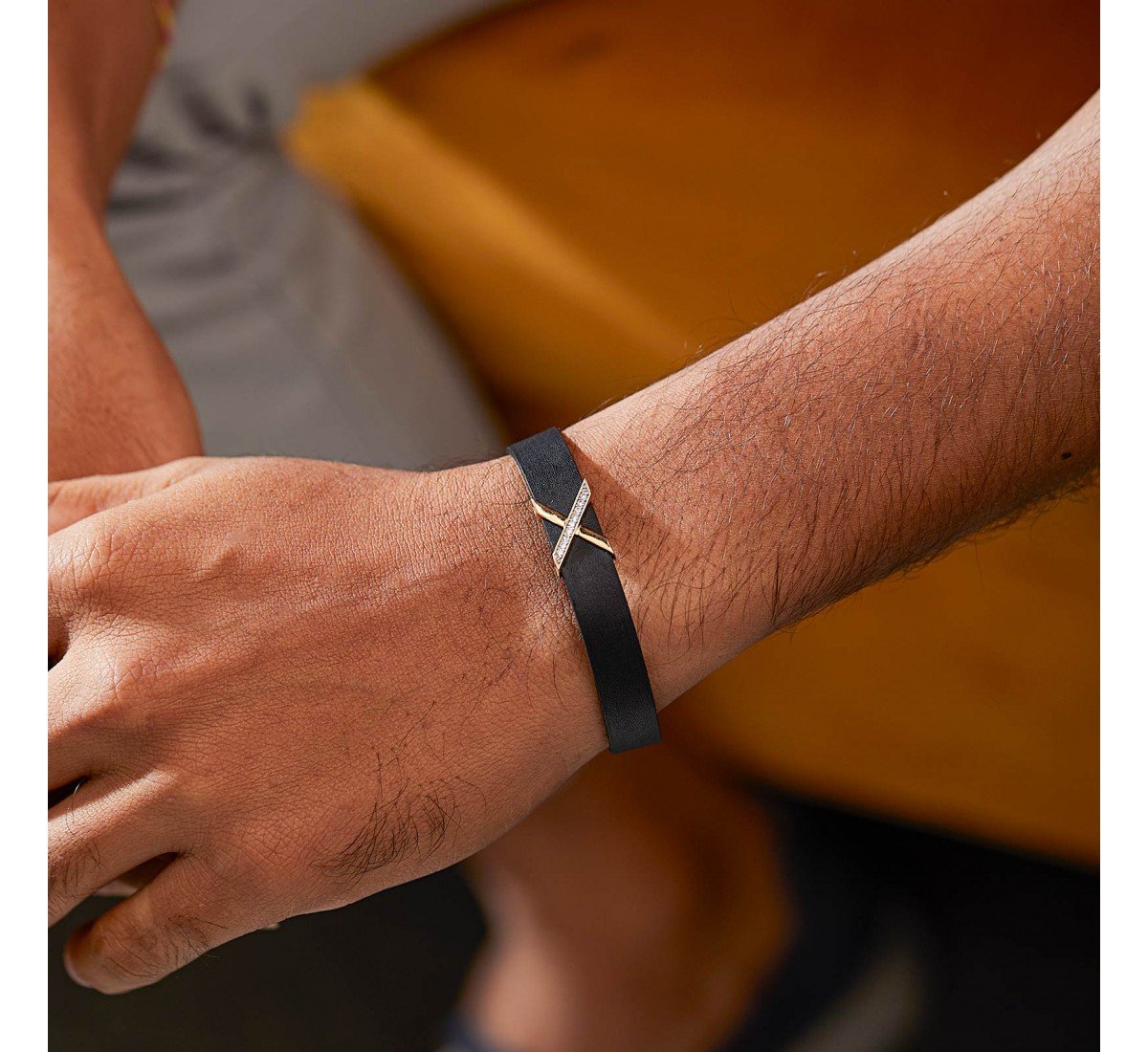 Ostracize Diamond Bracelet for Men