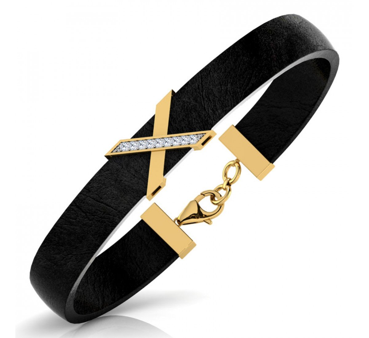 Ostracize Diamond Bracelet for Men