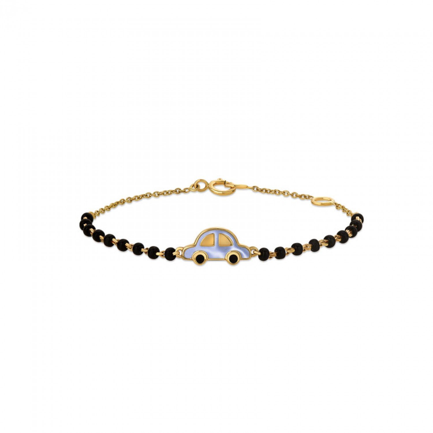 Car themed Baby Nazaria Gold Bracelet