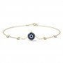 Irascible Evil Eye Gemstone Bracelet