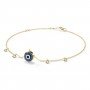 Irascible Evil Eye Gemstone Bracelet