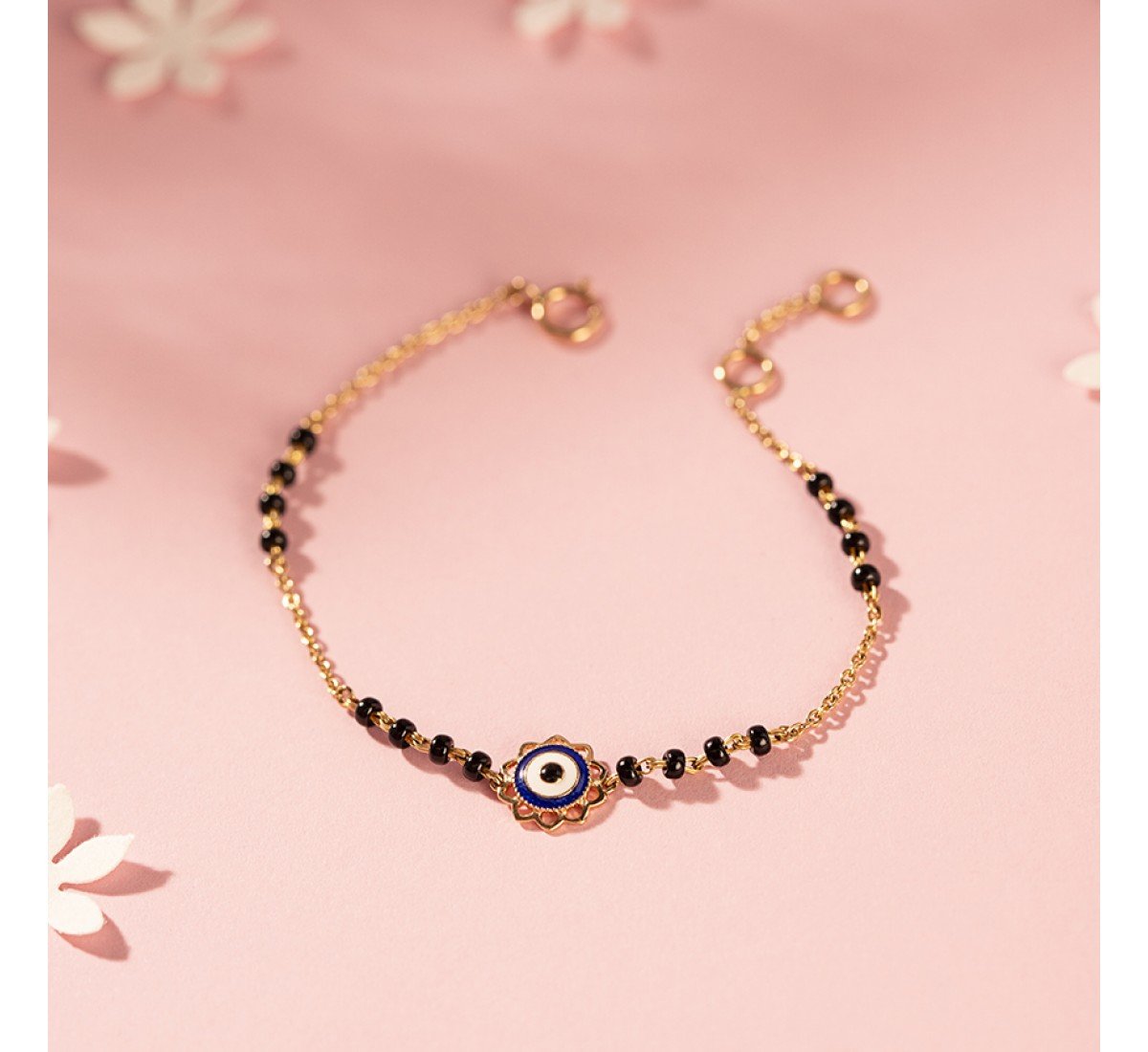 Baby Nazaria Evil Eye Gold Bracelet