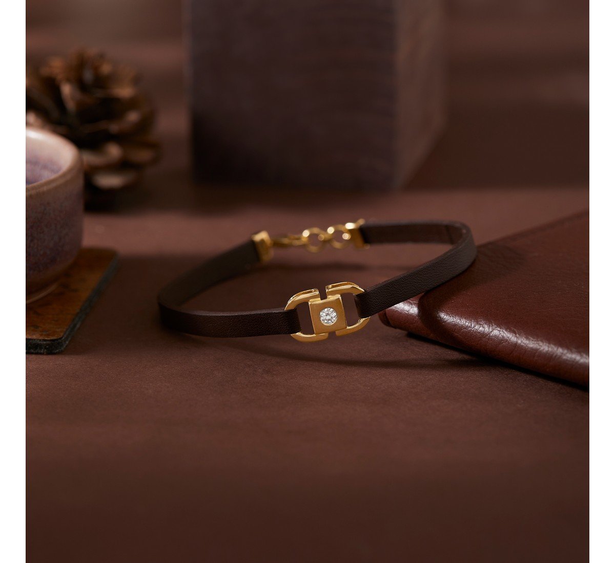 Amorphous Diamond Bracelet for Men