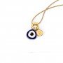 Vision Evil Eye Gold Pendant