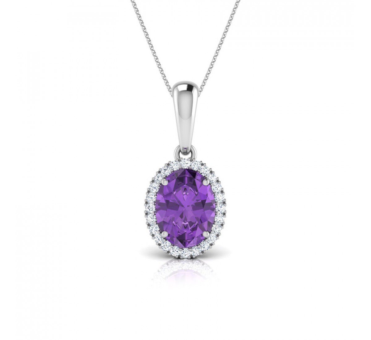 Ursa Amethyst Gemstone Pendant