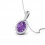Ursa Amethyst Gemstone Pendant